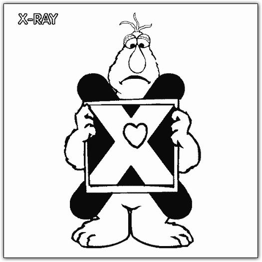 coloriage 1 rue sesame alphabet x